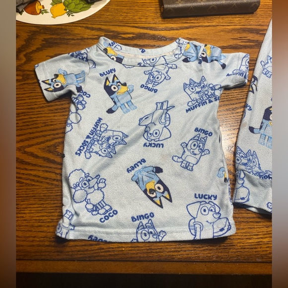 Bluey Other - Bluey and friends pajama set snug fit size 3T unisex